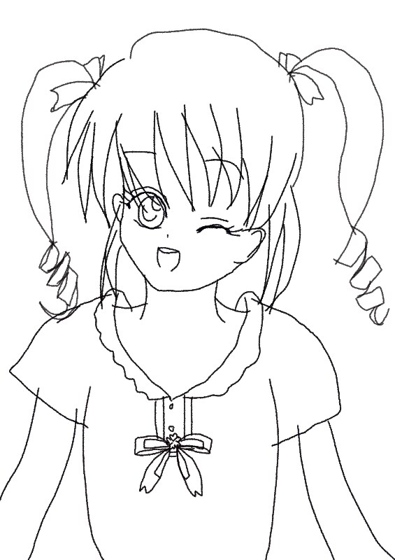 可愛い美少女キャラを描きました!お願いします 可愛い美少女キャラ、可愛いゆるフワ系アイドル! イメージ1