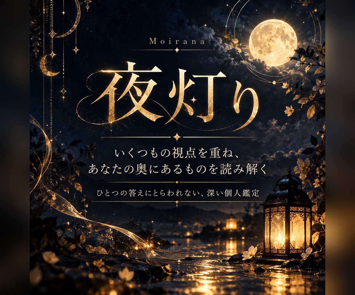複数の占術を重ね、あなたの本質と現状を読み解きます 資質・環境・迷いを多面的に読み解く、あなただけの深い鑑定 イメージ1