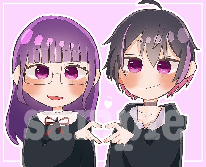 追加料金なし！SNSアイコン/夢絵描きます SNSで使えるアイコン！夢絵イラストを描かせて頂きます。 イメージ3