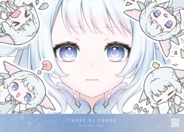 2等身+イラストます グッズ制作やサムネイルにおすすめデフォルメイラスト イメージ1
