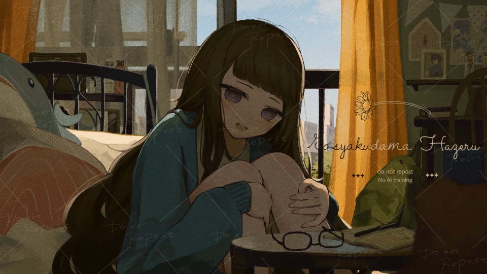 背景付きキャラクターイラスト描きます 丸投げでサムネイル作成　MV、楽曲ジャケット、表紙など イメージ5