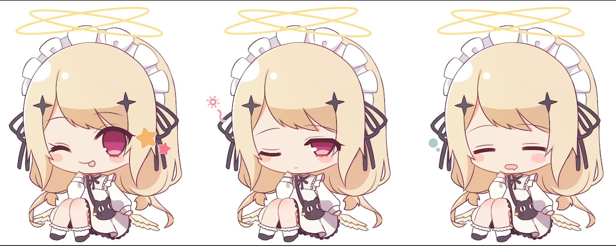 SD(デフォルメ)イラスト描きます ゲーム会社勤務デザイナー/可愛いイラスト描かせていただきます イメージ6