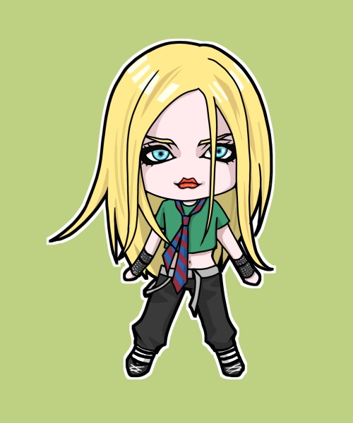ポップな似顔絵描きます ポップなイラストでシールやラミキーにも使えます イメージ6