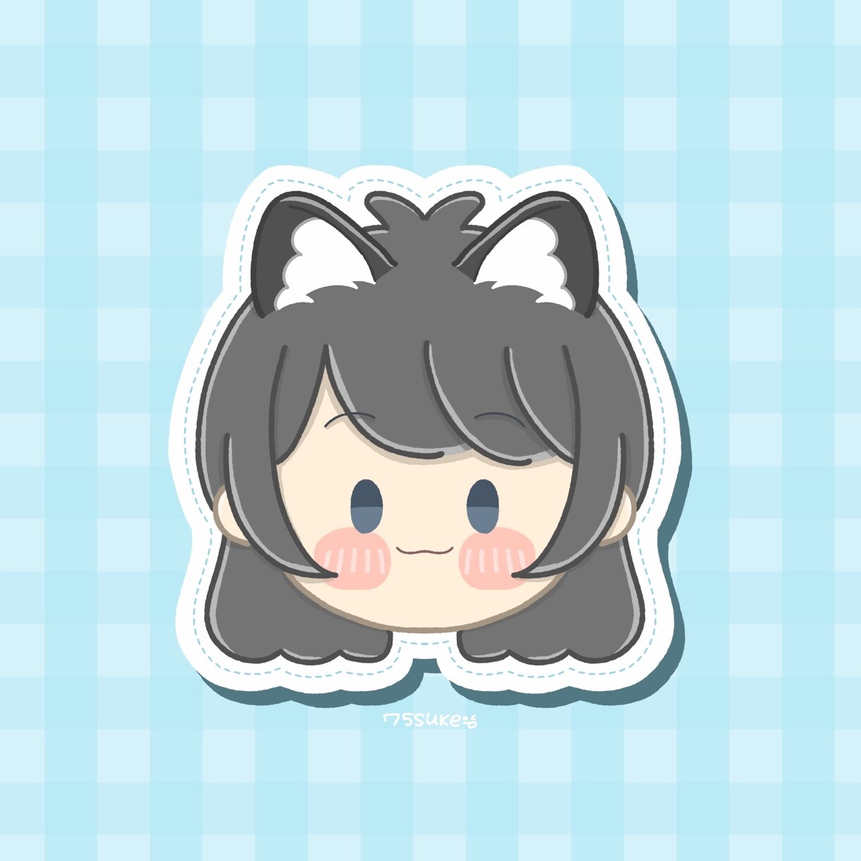 商用利用込♡あなたをワッペンステッカー風に描きます Vtuber様/活動者様/その他どんな方でも☆ イメージ6