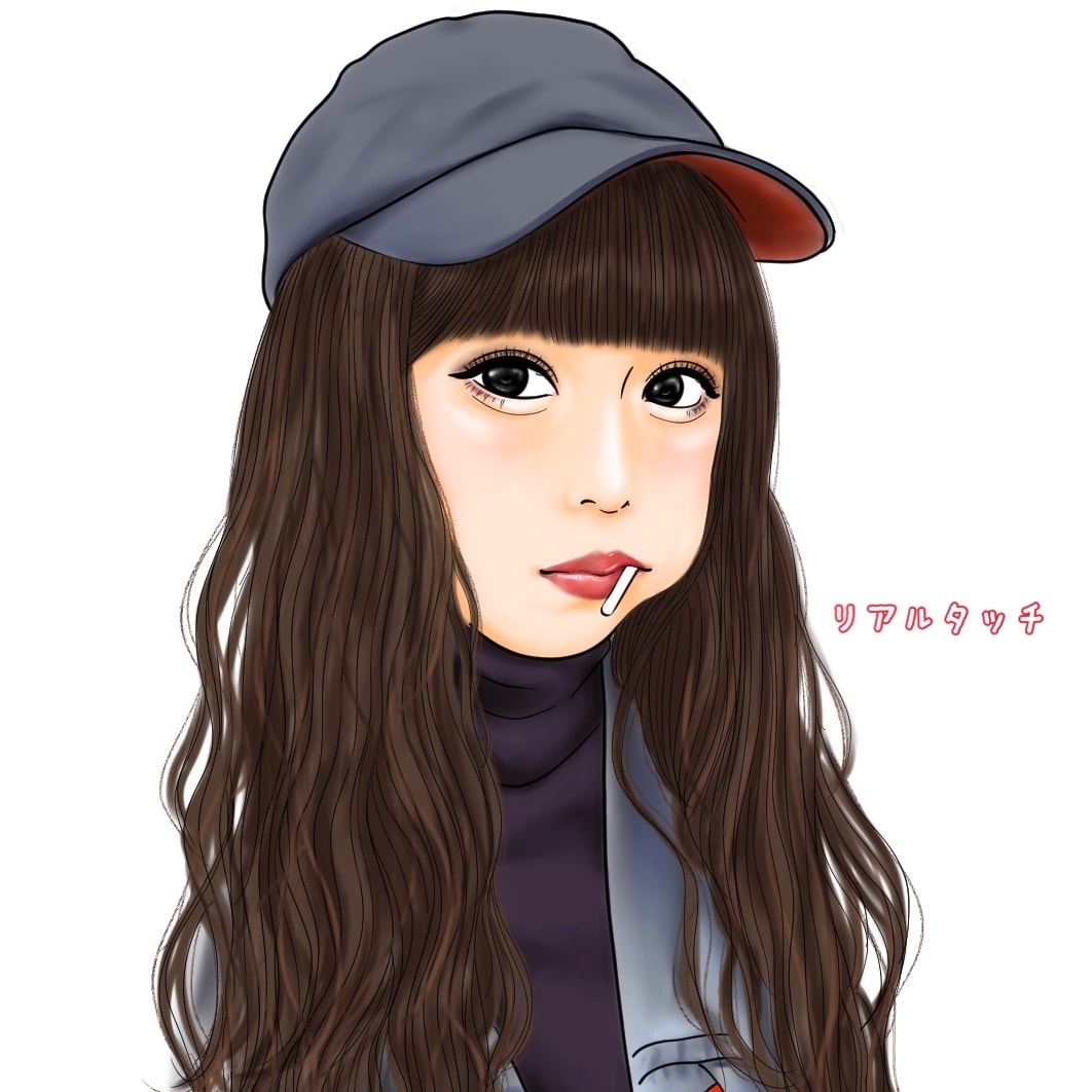 SNSアイコンや名刺用の似顔絵描きます まつ毛も一本一本丁寧に！心を込めて描きます！ イメージ1