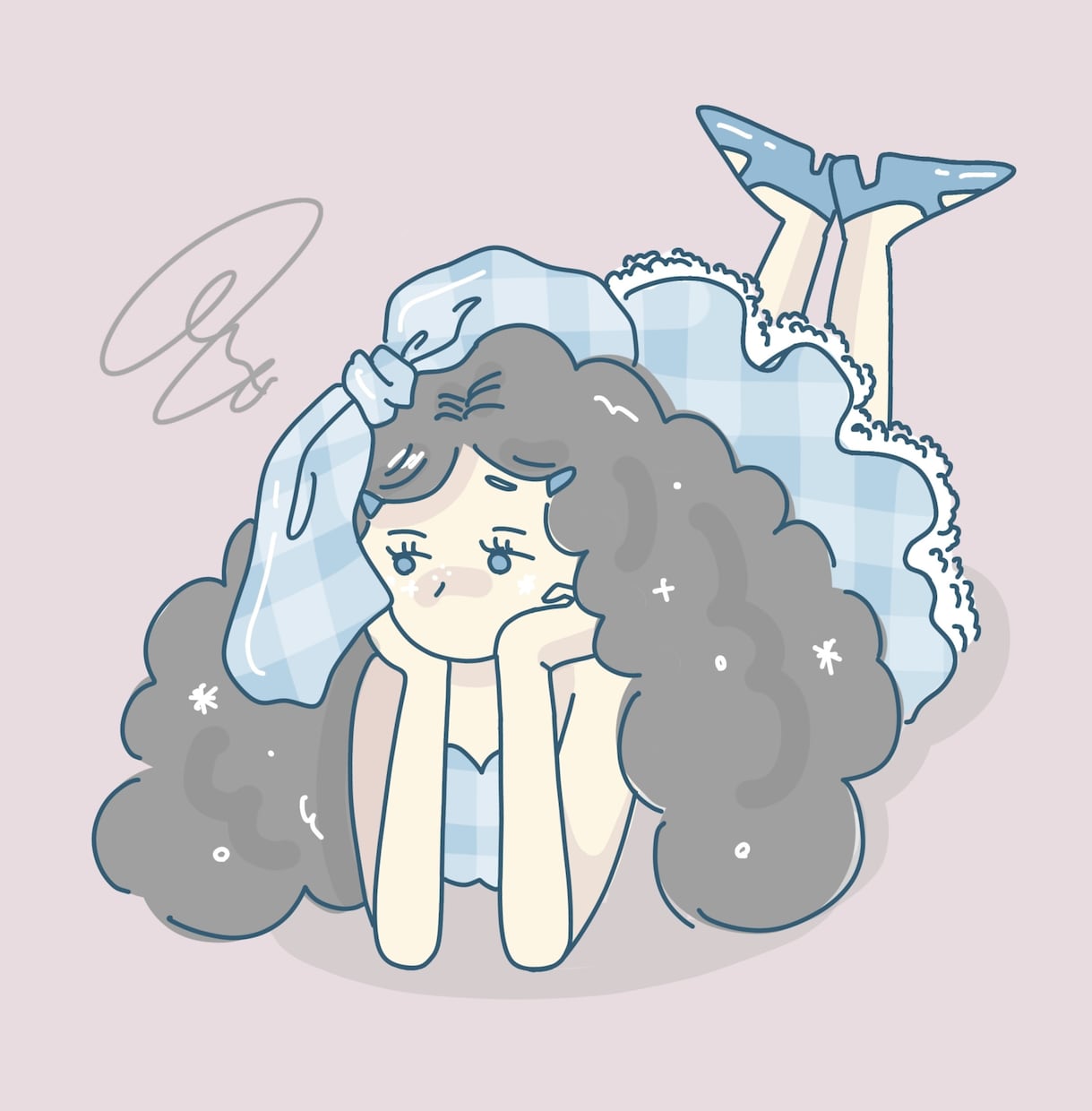 ゆるく可愛い世界観のデジタルイラストを描きます 美術学部卒の現役デザイナーがデジタルイラストを描きます！ イメージ4