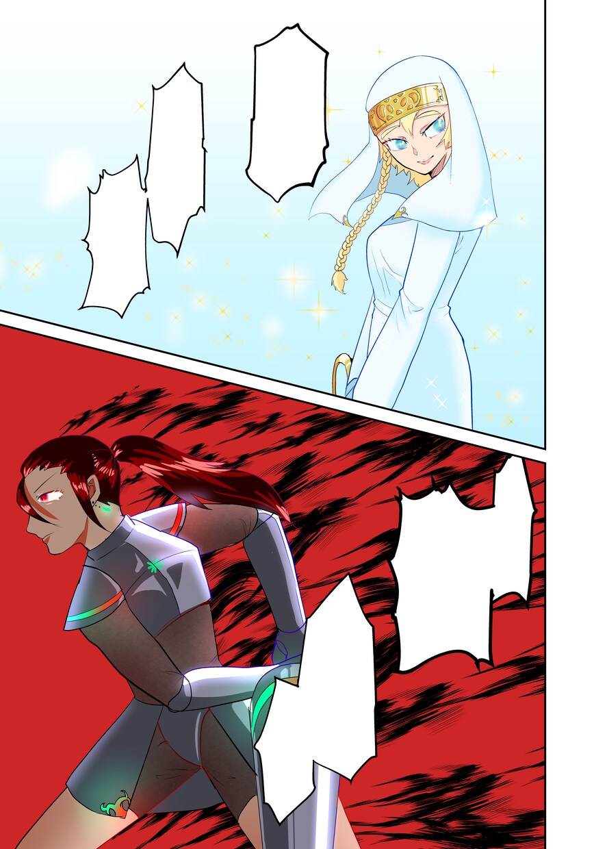 漫画を描きます カラー、モノクロ頭身高めからデフォルメ一通りいけます イメージ3