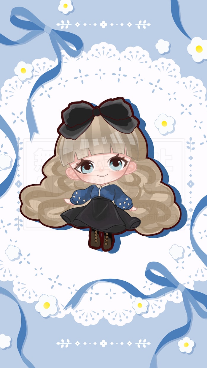 完成品 女の子 立ち絵イラスト販売します IRIAM・TRPG向け かわいい女の子のイラストです。 イメージ4