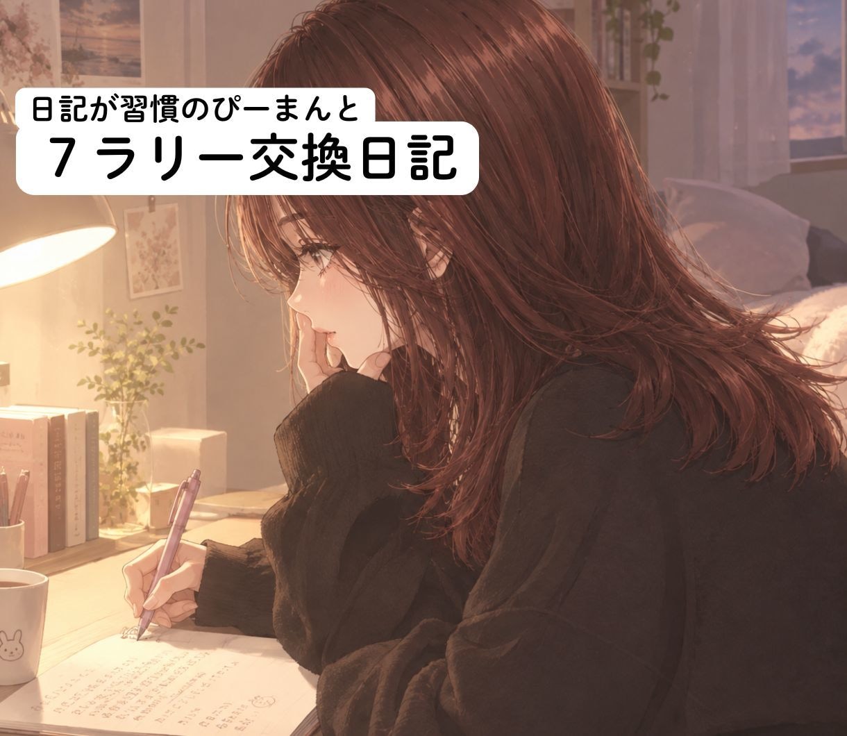 交換日記　日記の習慣化や心の整理を手伝います 悩んでいる時こそ心や頭の中で考えていることを言語化しませんか イメージ1