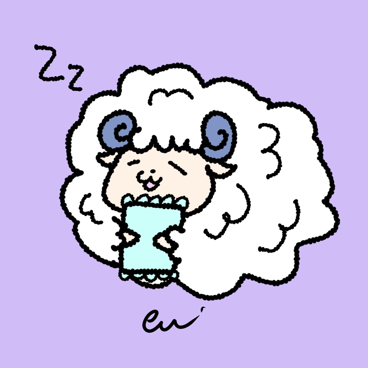 ゆるいアイコンを描きます ゆるめの絵柄でシンプルで使いやすいアイコンを作成致します。 イメージ2