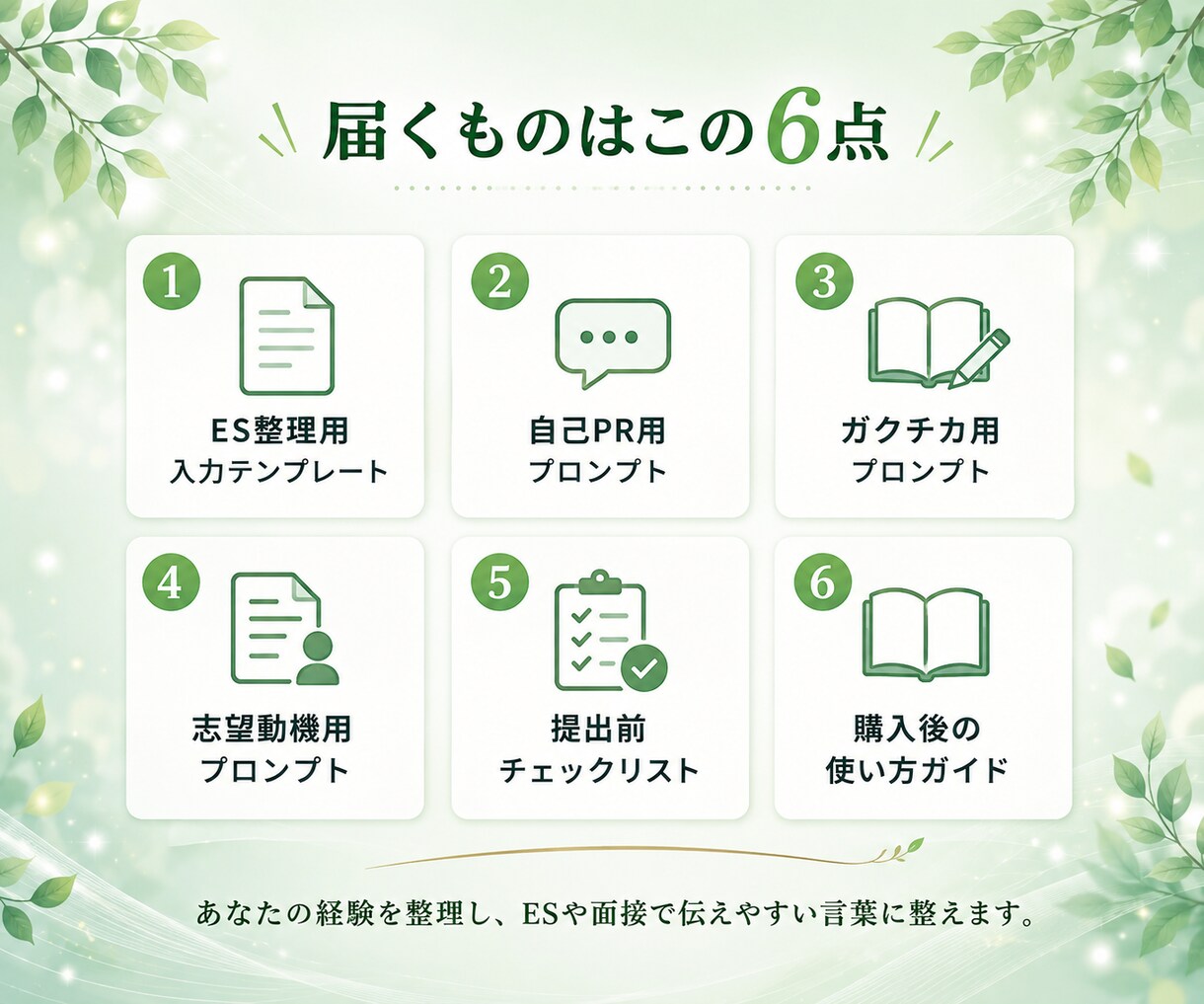 あなたの良さを面接にも活かす 最高のES作成します 本当のアピールポイントを発見し、自信と余裕のある面接･就活へ イメージ3