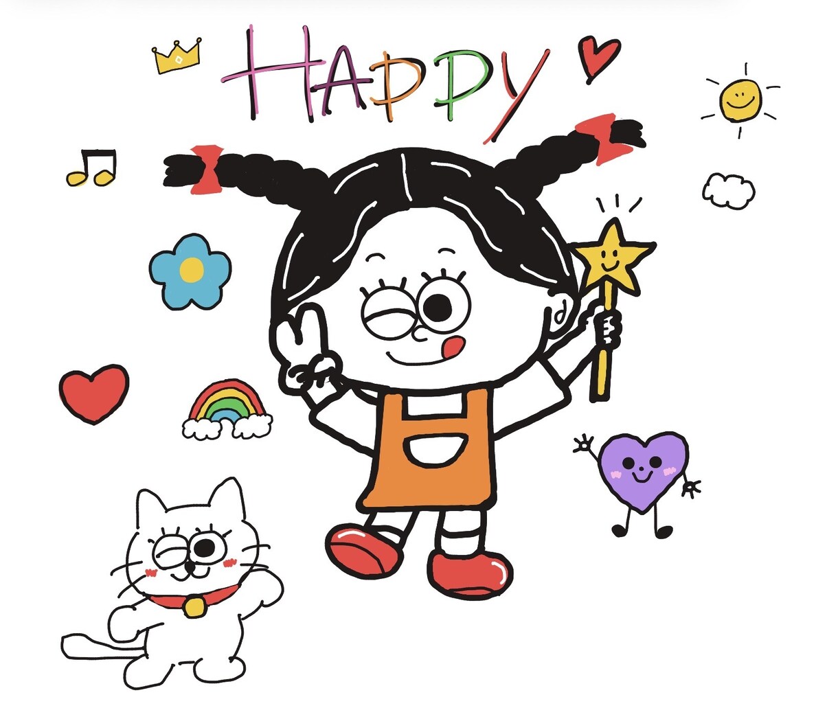 可愛いイラストが好きな方にオススメします 保育士経験を活かしたスキルで可愛いイラストを描いてみました。 イメージ1