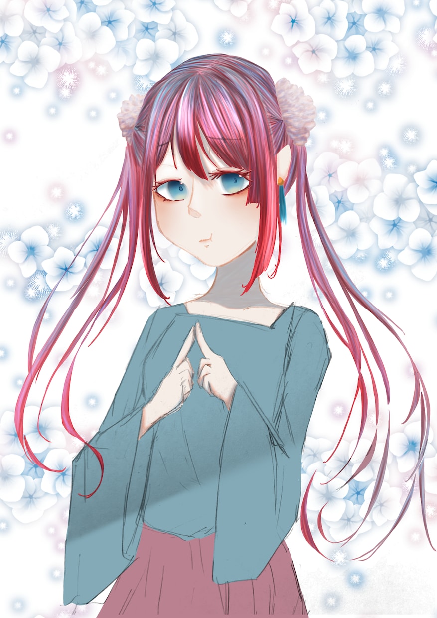 かわいい女の子描きます 女の子描きます！よろしくお願いします！ イメージ1
