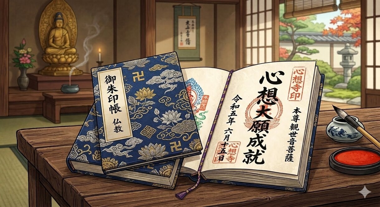 心想寺御朱印できました! 御朱印購入できます 十一面観音菩薩を刷り込んだ、心想寺渾身の御朱印です。 イメージ1