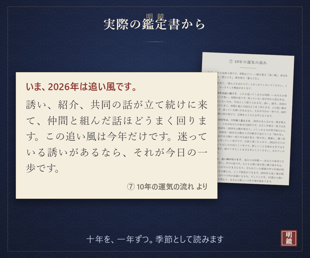 四柱推命で総合鑑定書をお作りします 四柱推命の総合鑑定書｜約8,000字・PDF約20ページ イメージ6