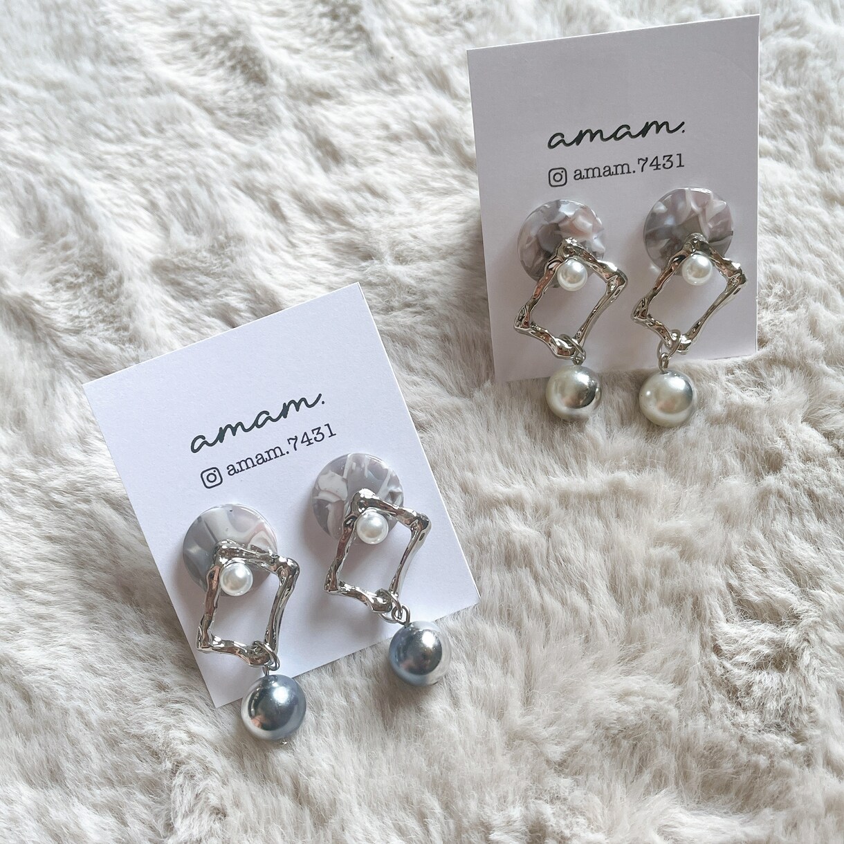 ピアス.イヤリング心を込めて制作致します 大人可愛いアクセサリーをぜひご覧ください(*^^*) イメージ4