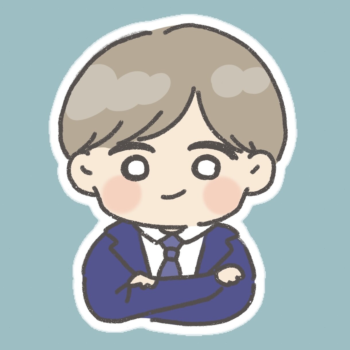 アイコン実績多数！ほんわか似顔絵制作します SNSやLINEのアイコンや、ブログなど使い方はいろいろ イメージ6