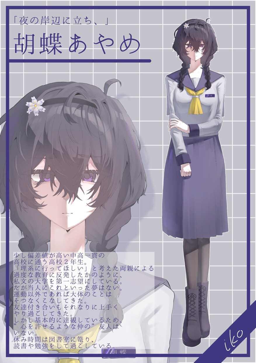 立ち絵（TRPG用など）描きます 女子・中性キャラクター得意です！ イメージ2