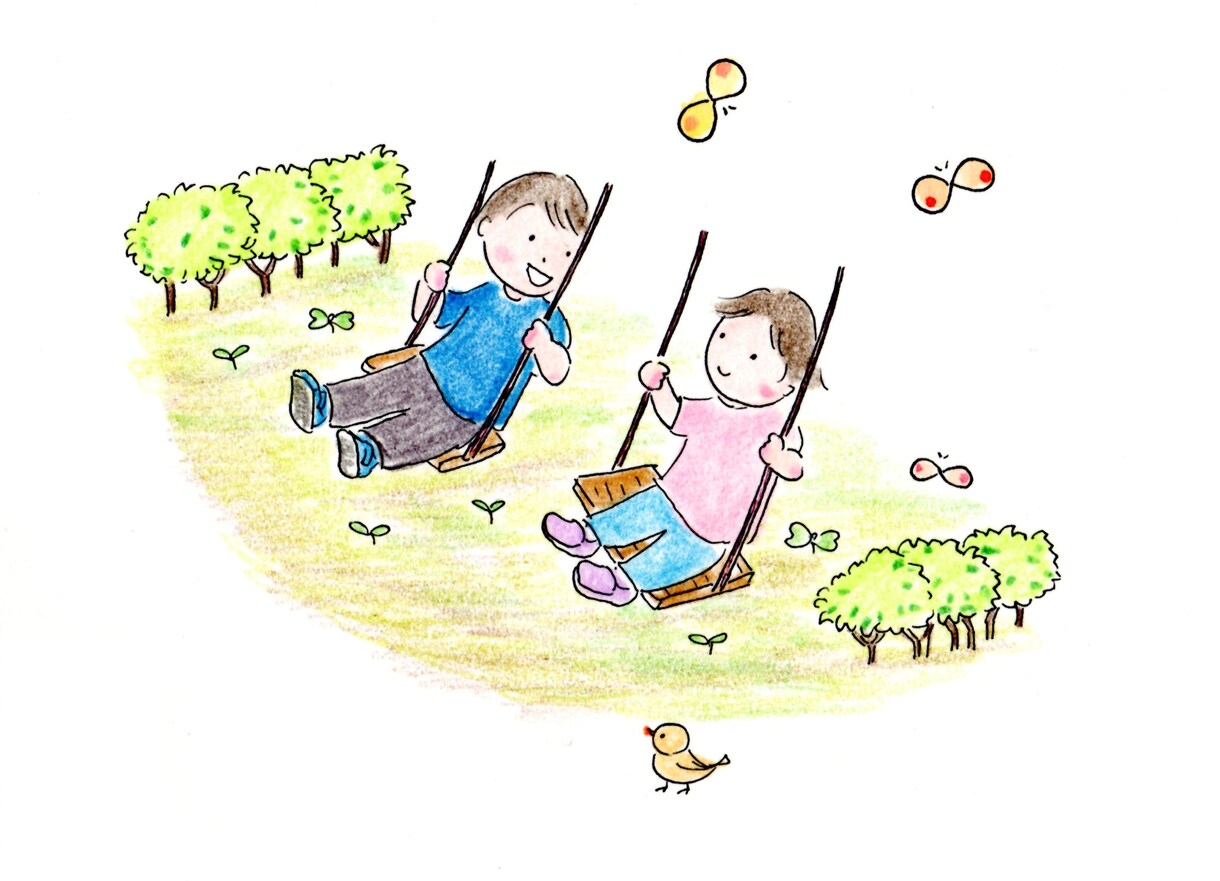 お子さん・ご家族など思い出のワンシーンを絵にします 日常の思い出を絵にしませんか？ イメージ3