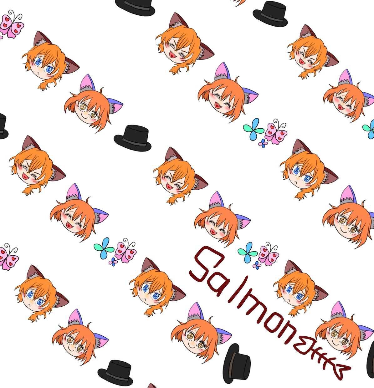 アイコン.待ち受け＆ヘッダー2種セットお描きします SNSｱｲｺﾝ.待ち受け.ヘッダー等にどうぞ♪♪ イメージ2