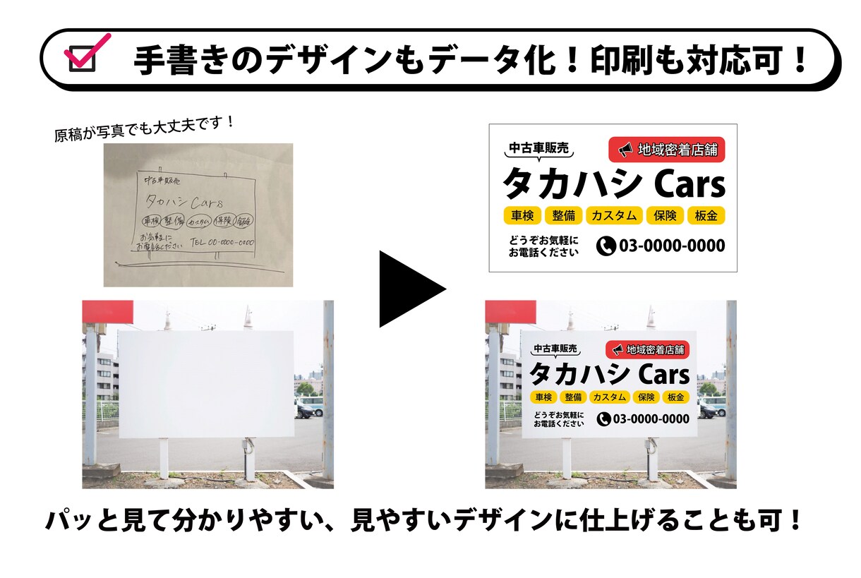 最短当日納品　手描き・写真をaiデータに変換します 初めての方も安心。丁寧にデータ化します！ イメージ3