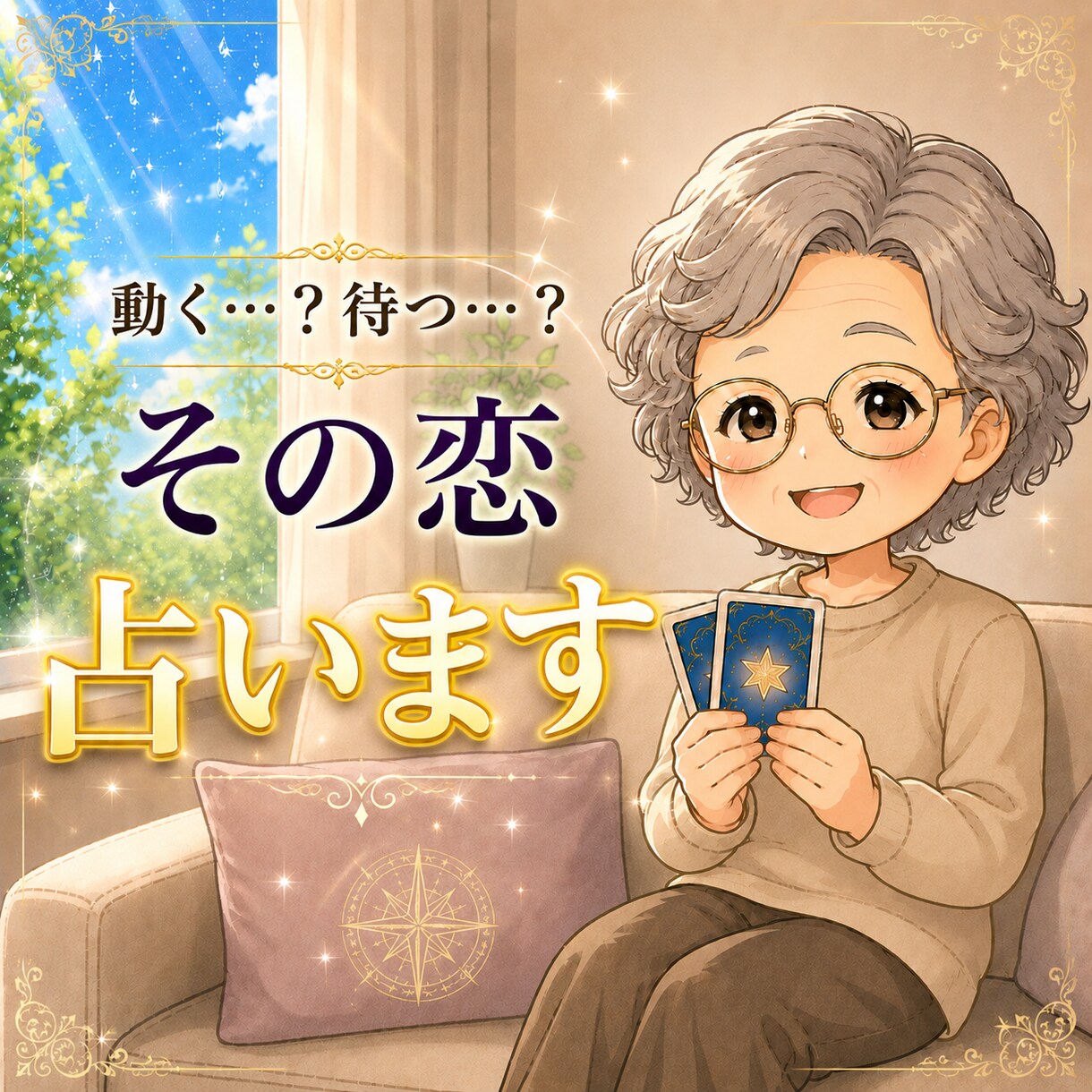 動く？待つ？今のまま？片思いの行方をカードでみます 片思いで迷った時のヒントをお伝えします イメージ1