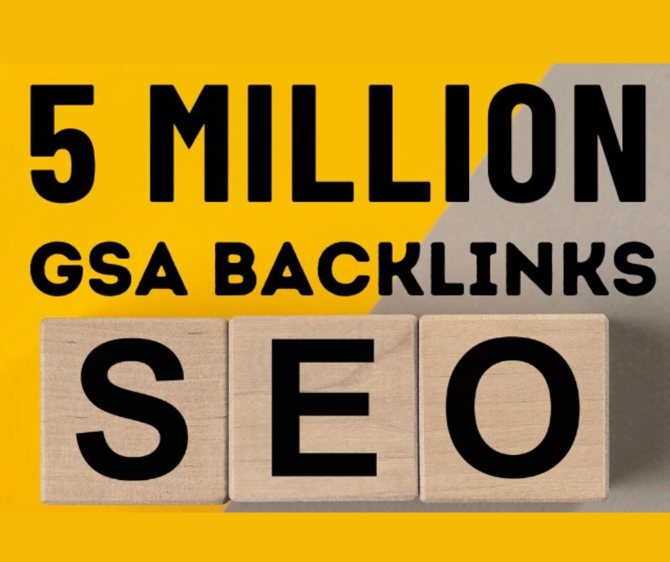 5 million gsa backlinksます for google ranking イメージ1