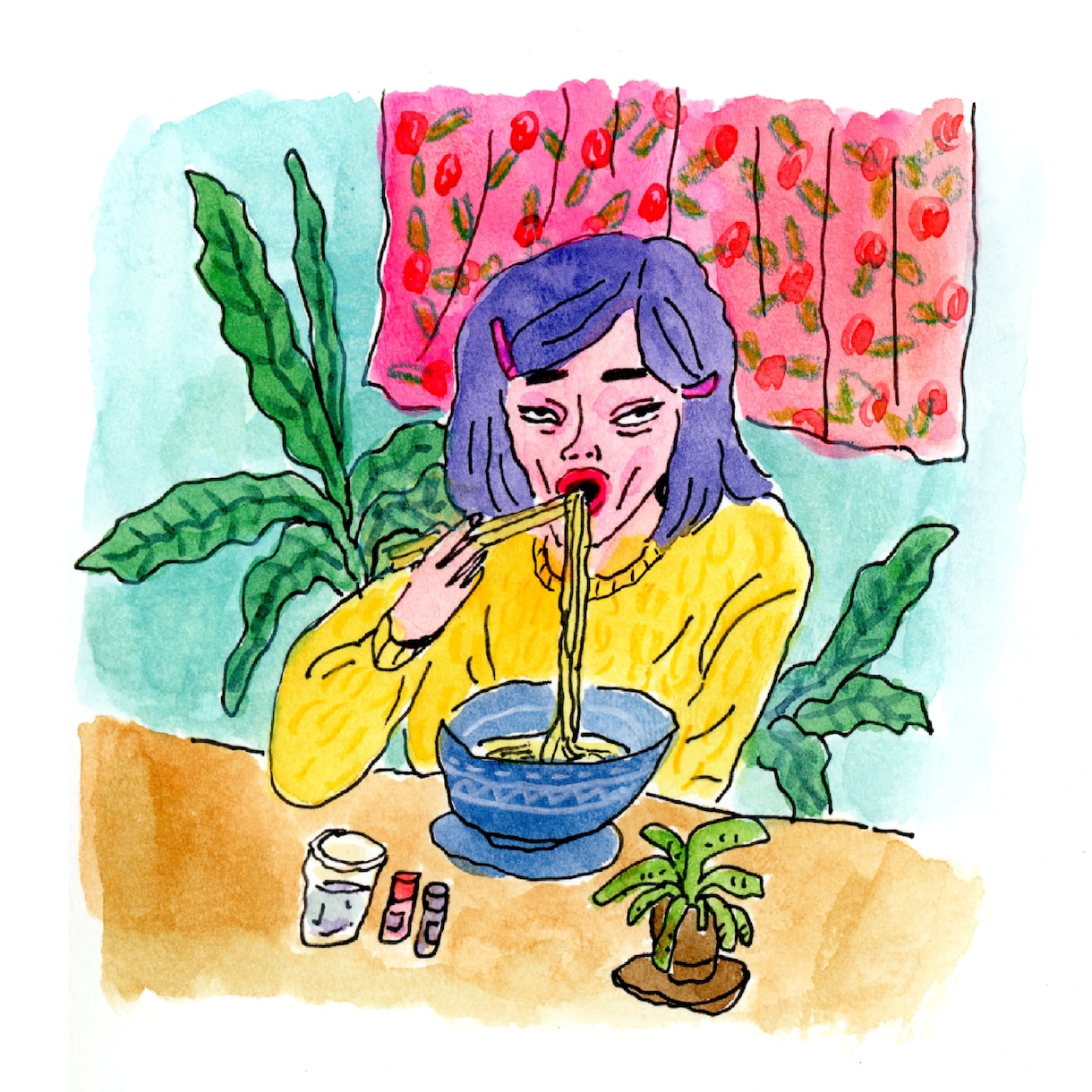 アンニュイで個性的なイラスト制作します 挿絵やグッズ、表紙、ロゴなどに イメージ8