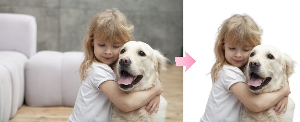 ５枚まで画像の「白抜き」「不要部分の削除」します ５枚まで画像の「白抜き」「不要部分の削除」 イメージ2