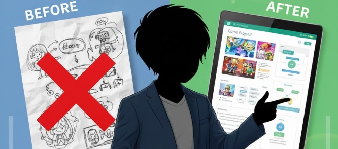 ゲーム企画書の添削をさせて頂きます デザイナー・プランナー・PM経験者視点での添削サービス イメージ1