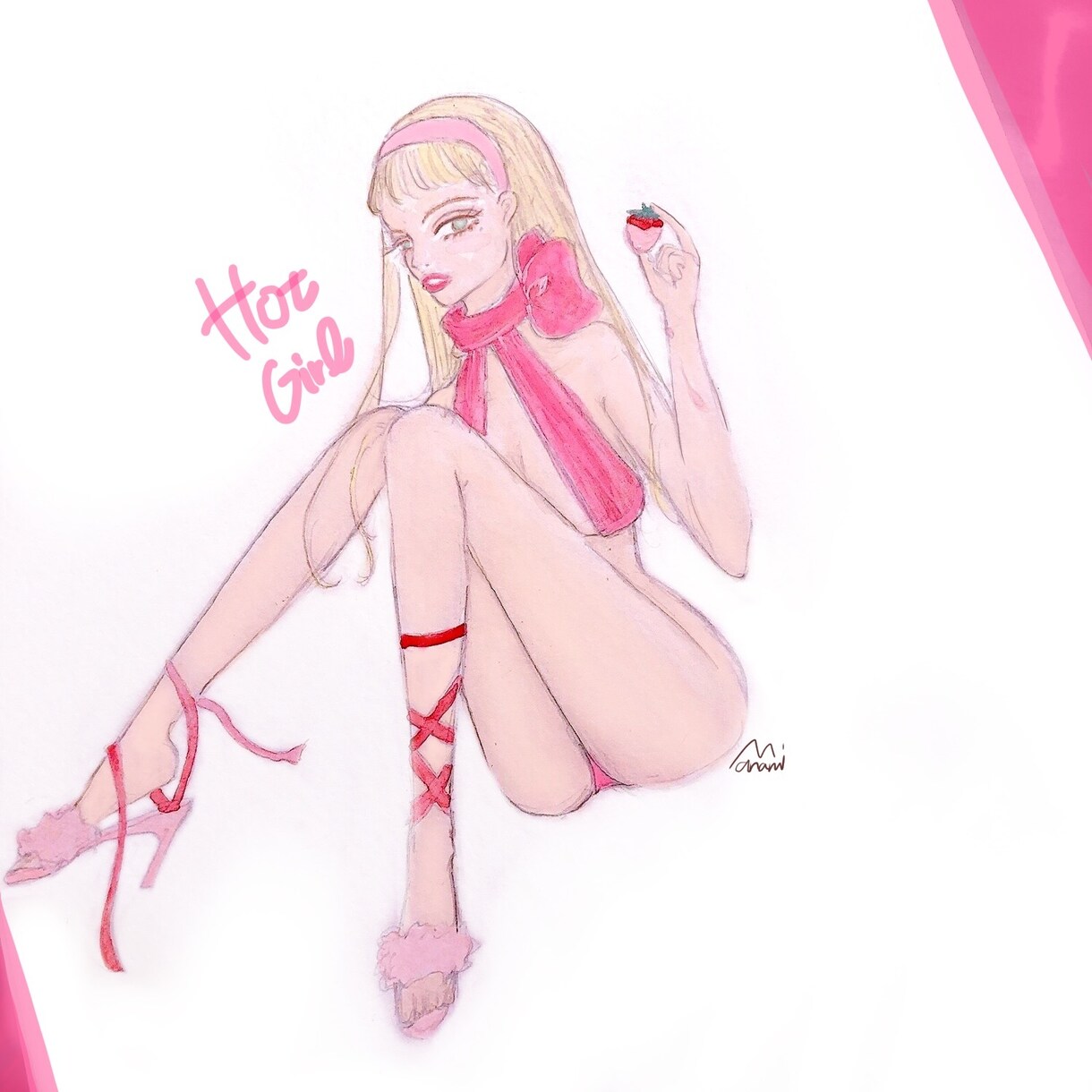 セクシーでかわいい女の子描きます きゅんとする挿し絵が欲しい、アイコンにしたい方等へ イメージ3