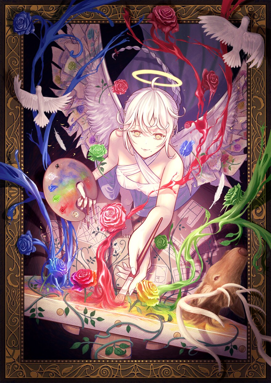 繊細で美しいイラスト作成します MVイラスト、一枚絵、立ち絵、アイコン等承ります！ イメージ4