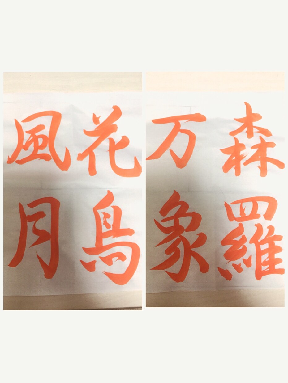 あなたの書いた文字添削・お手本お渡しします あなたの書いた文字を添削&見本お渡しします。 イメージ2