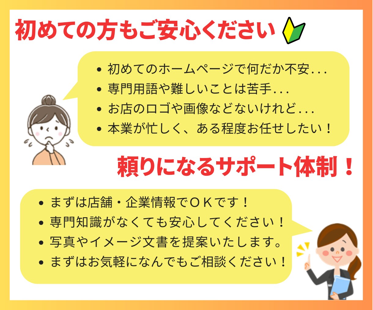 ココナラ・初心者向けホームページ制作します ワードプレスで管理しやすいウェブ制作を心がけています。 イメージ2