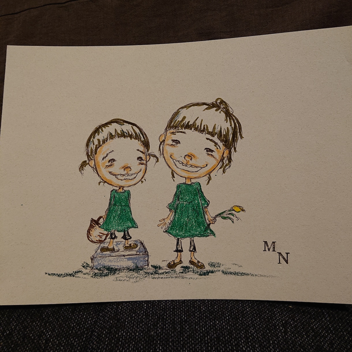 癒し系イラスト。写真でやんわり似せても描きます ナチュラルなイメージのもの作りお助けマン(挿し絵  観賞) イメージ5