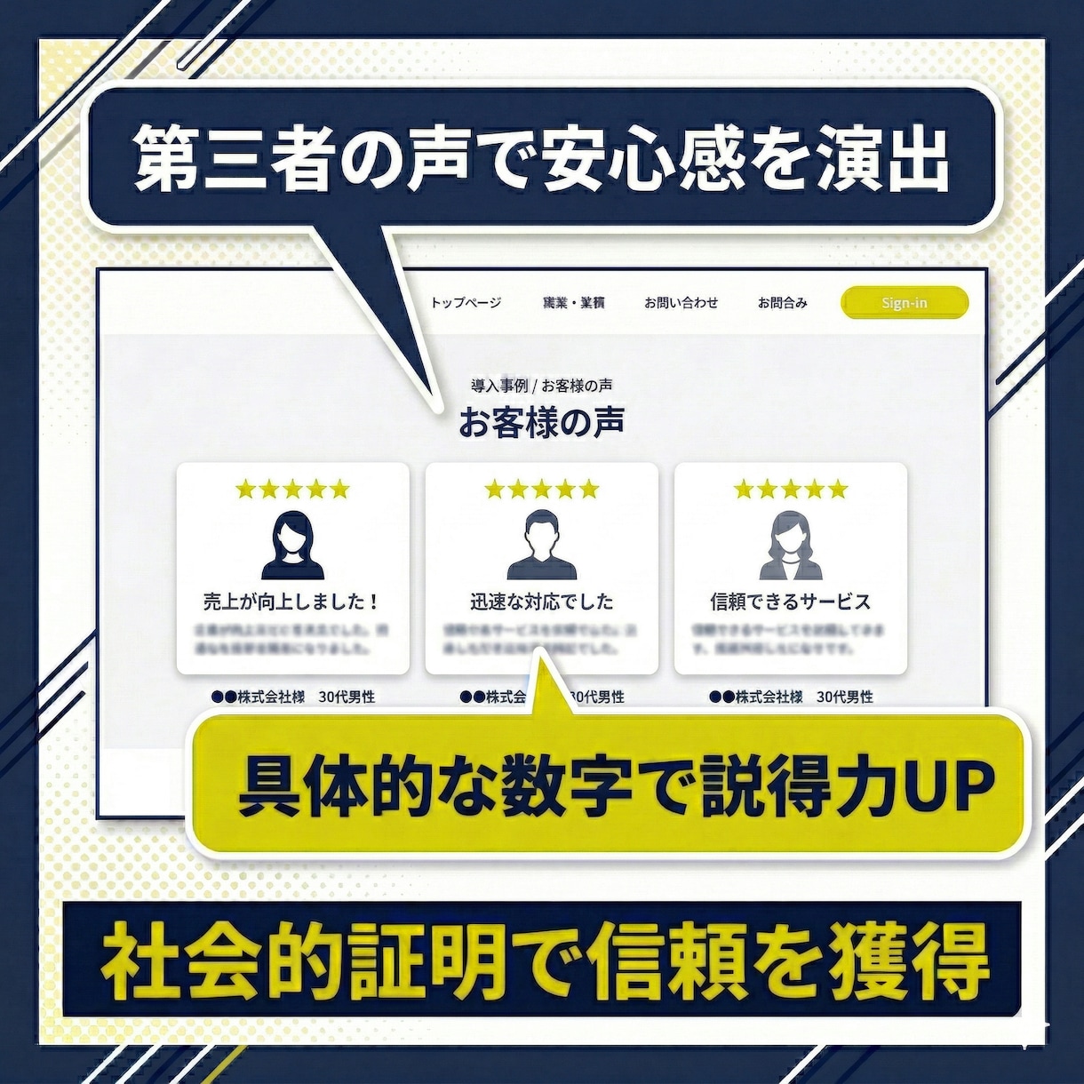 格安なのに高品質｜集客できるホームページ作成します 歴17年｜実績200件以上｜マーケ視点で制作するサービスです イメージ4