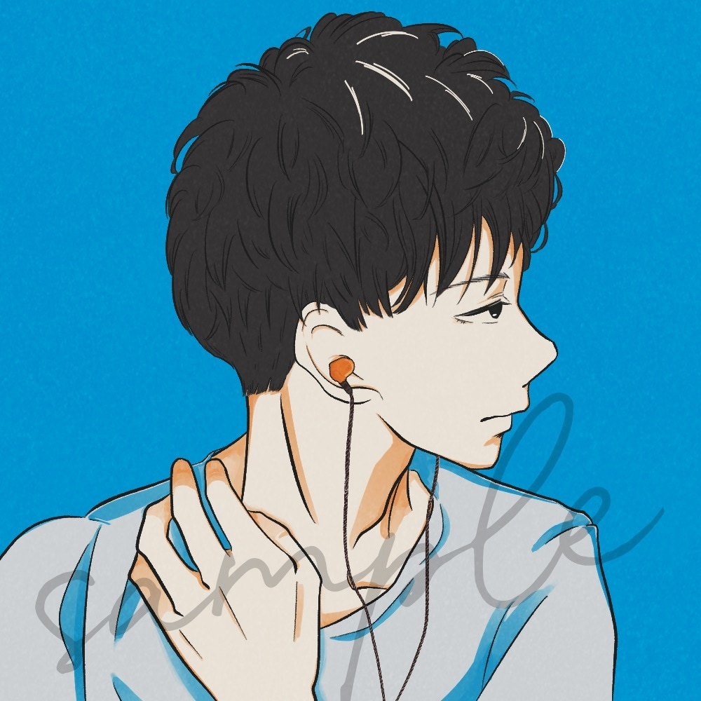 優しいタッチで惹きつける表情を描きます 個性のあるアイコンが欲しい方へ イメージ10