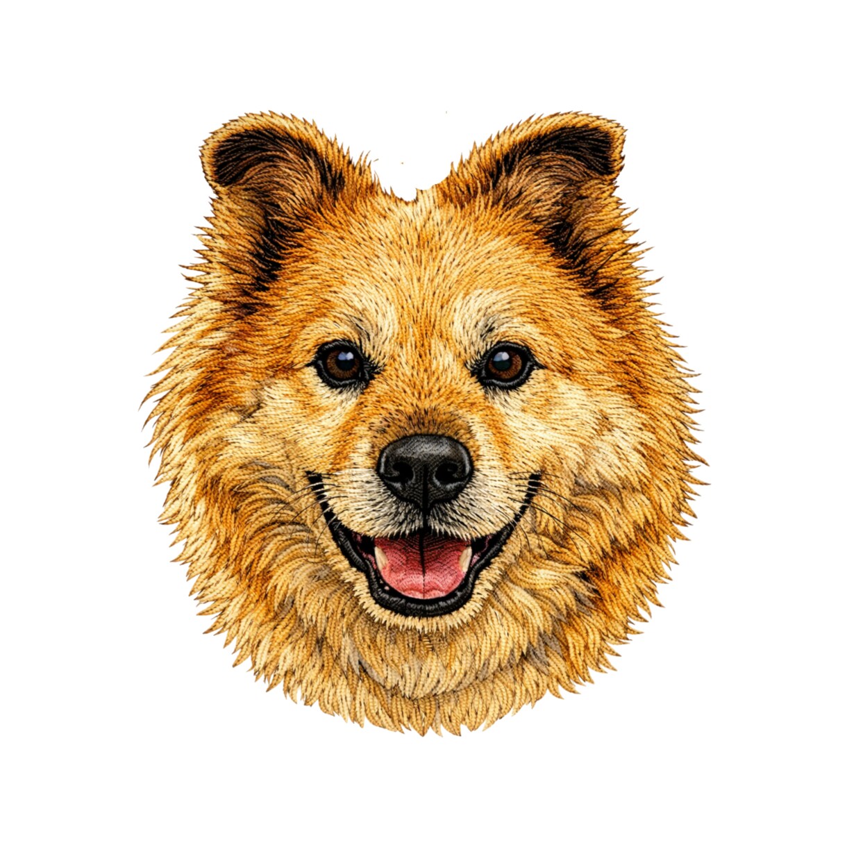 愛犬を刺繍にしたスウェットを作っています 愛犬そっくりな高品質スウェットを作ることができます。 イメージ1