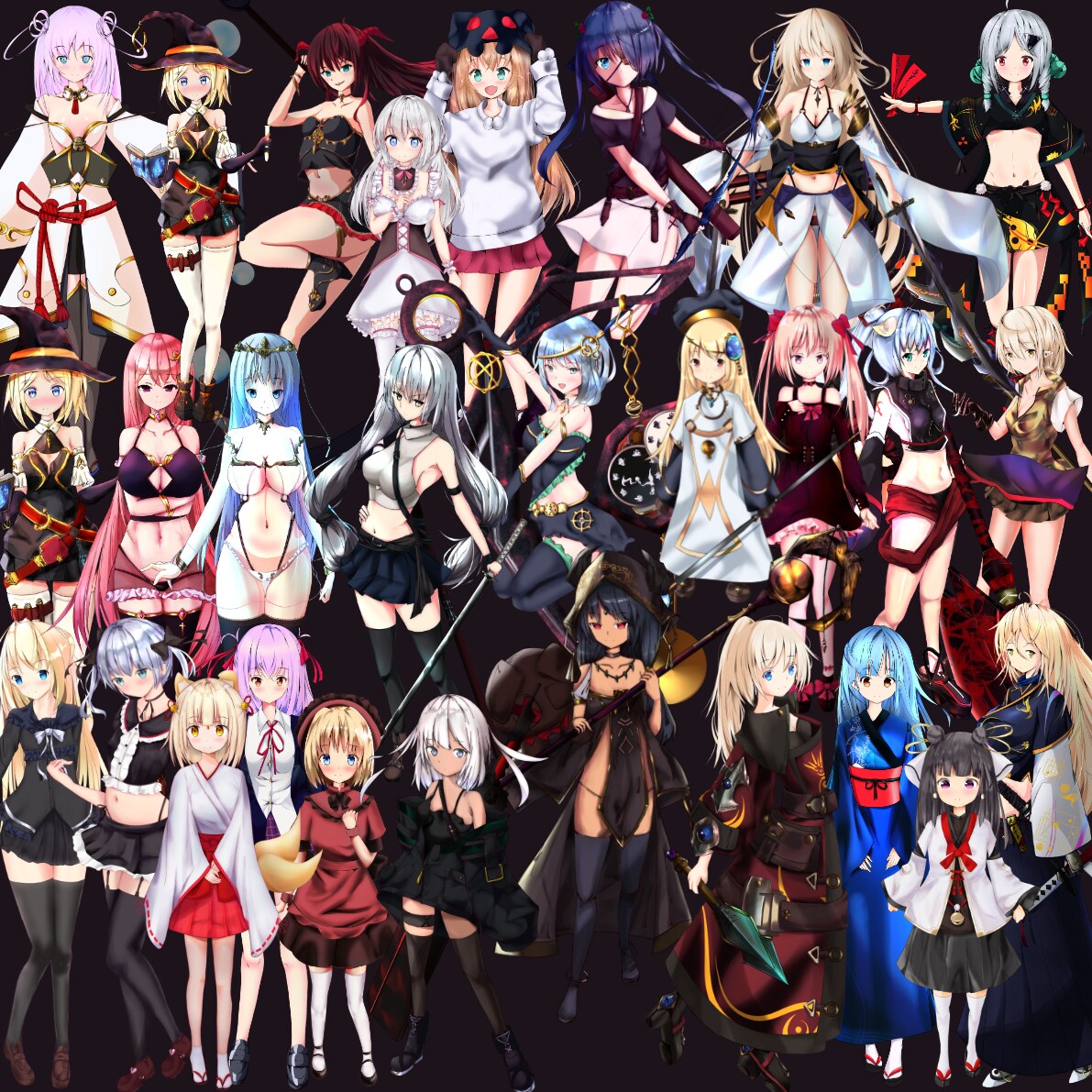 live2d/IRIAM立ち絵制作いたします 11年社会人経験有丁寧な対応を心がけております イメージ1