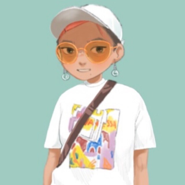 SNSアイコン、コーディネート絵など描きます シンプル且つおしゃれで可愛い絵を描いてます。 イメージ1