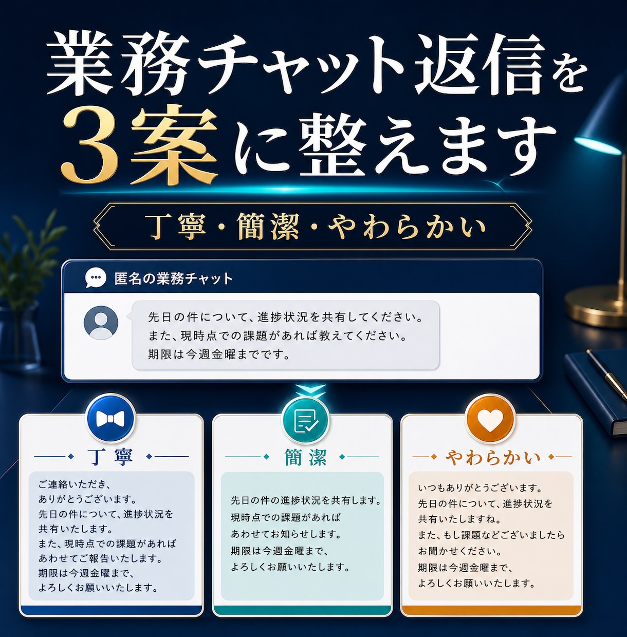 競合3サイト比較で自社の改善優先順位を提案します 公開情報を同じ4分類で確認・比較します イメージ1