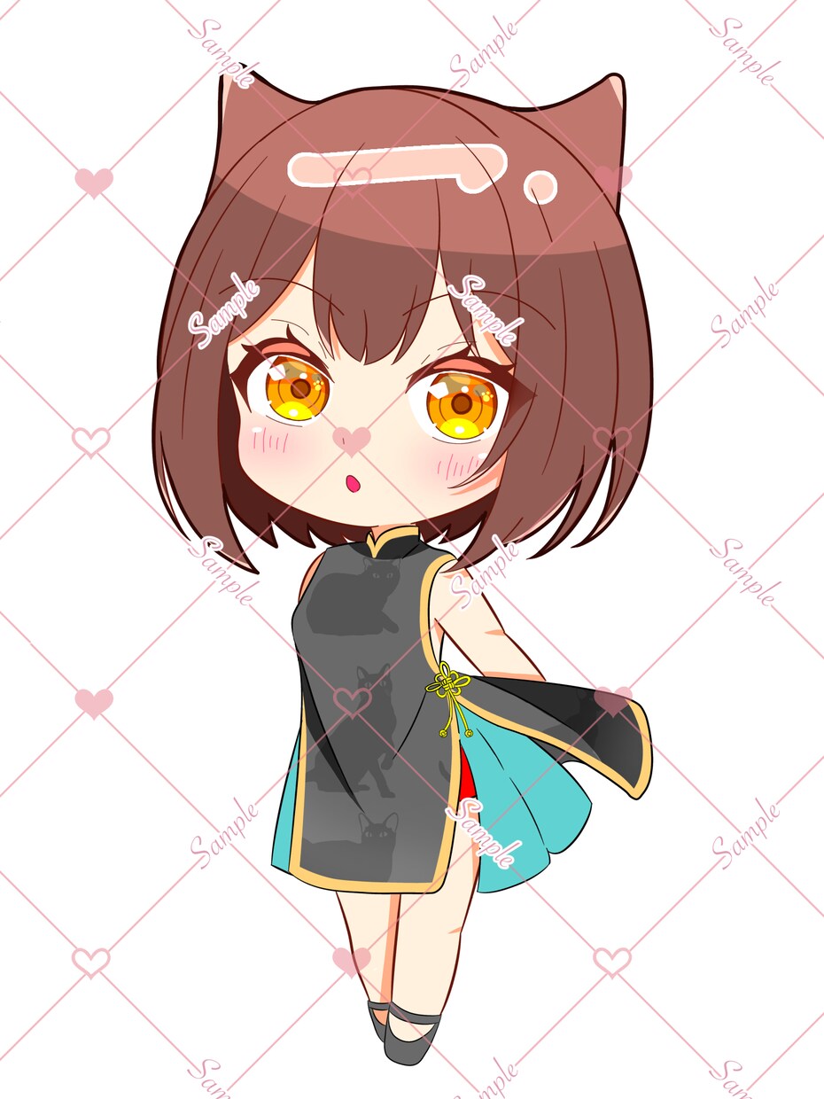 可愛いSDキャラ制作いたします SNS活動や配信活動を華やかにしてみませんか イメージ3