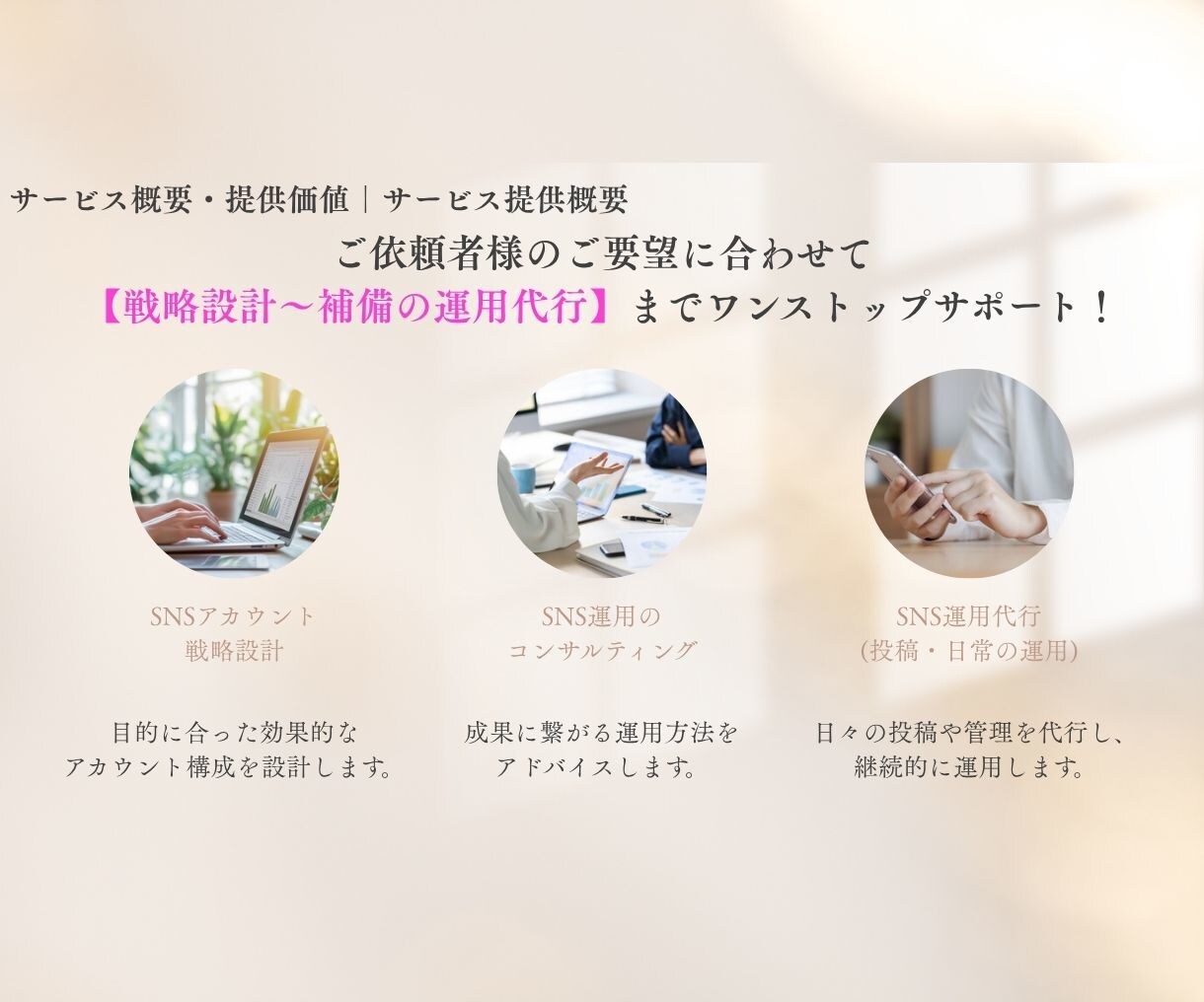 SNS運用代行&コンサルします X・Instagram・TikTok運用代行 イメージ2