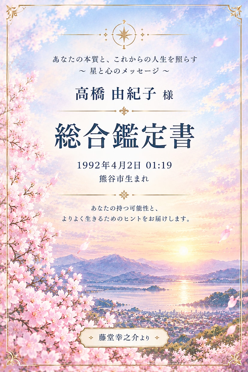 あなたの人生、総合鑑定します 恋愛、金運から苦しさの解き方まで イメージ1