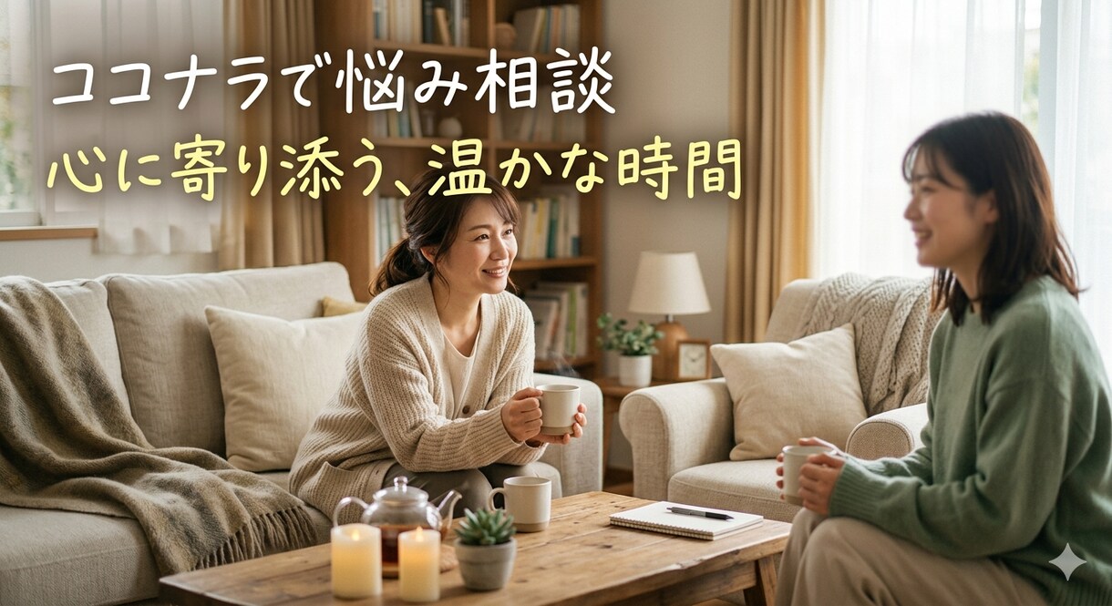 心がスッキリするまでなんでも聞きます いつでもあなたの安らげる場所に イメージ1