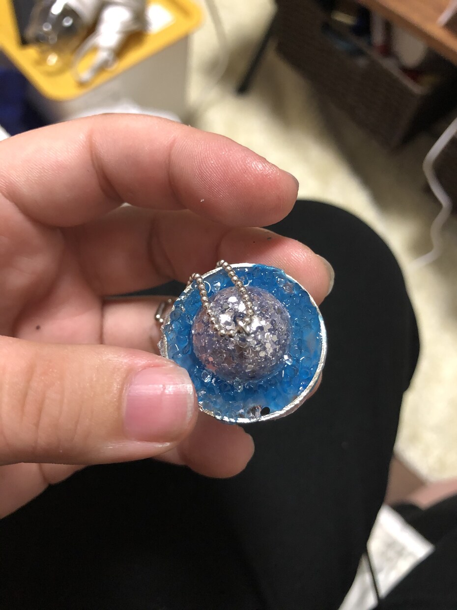 子供から大人までレジンで作る惑星教えます 難しそうに見えますが、手順を踏んでいけば簡単にできちゃいます イメージ1