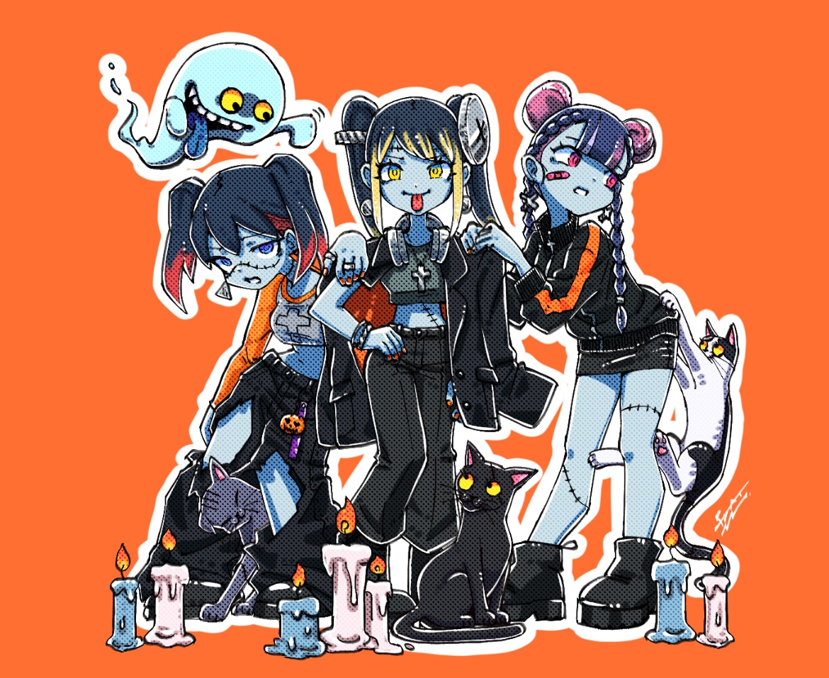 漫画タッチの可愛いキャラクター作成します グッズやSNSアイコン、アバターとしても使えます！ イメージ4