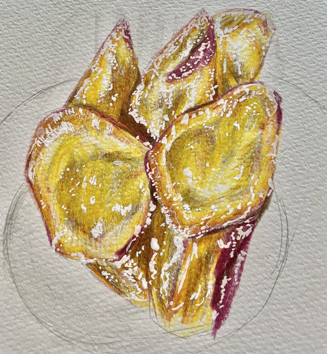 商用可！思わず食べたくなる食べ物イラストを描きます 目でも楽しむ！美味しい食べ物のデザインをアナログで作成します イメージ6