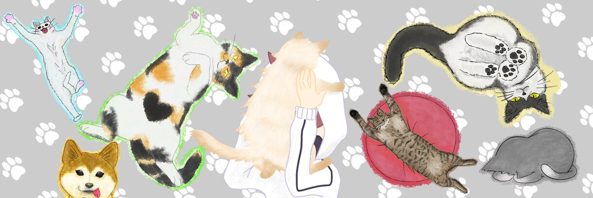 犬猫イラスト描きます あなたの愛犬、愛猫をイラストにしませんか？ イメージ1