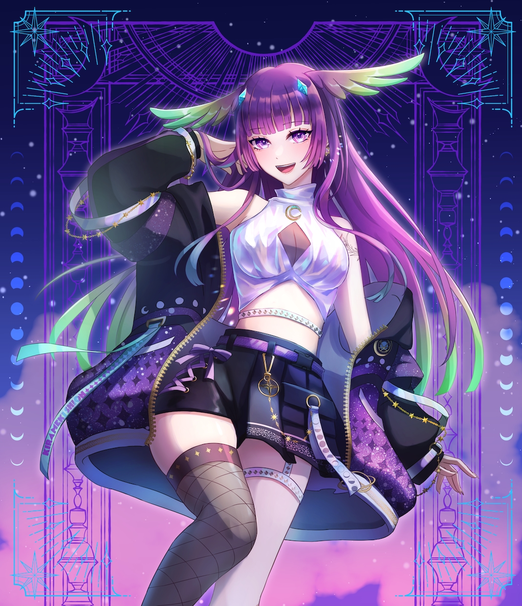 ご希望に沿ったイラストを制作致します 様々な用途に対応します！配信、MV、歌ってみたなどetc イメージ9
